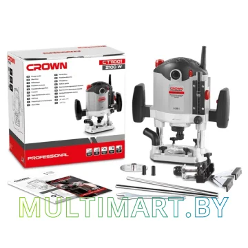 Вертикальный фрезер Crown CT11001 картинка 6